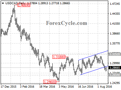 usdcad chart