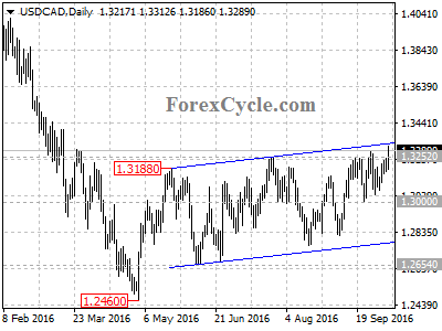 usdcad chart